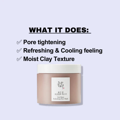Beauty of Joseon-Red Bean Refreshing Pore Mask (140ml