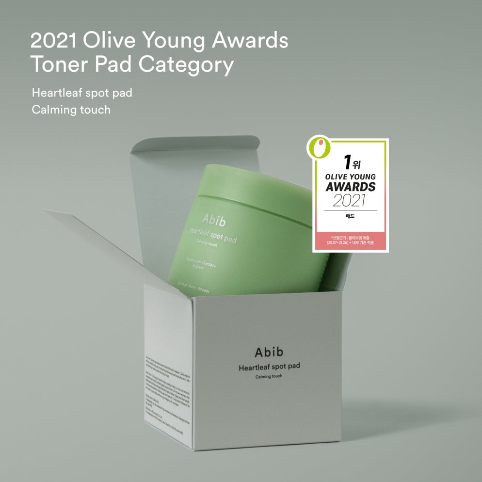 Abib- HeartLeaf Spot Pad Calming Touch (80Pads)