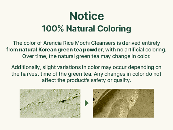ARENCIA-Fresh Green Rice Mochi Cleanser (50gr/1.76oz)