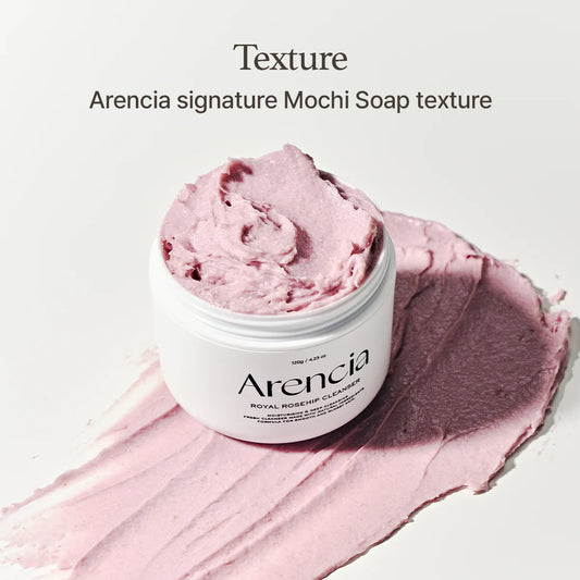 Arencia-Fresh Rosehip Rice Mochi Cleanser 120g / 4.23oz