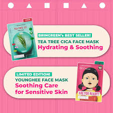 BringGreen Tea Tree Cica & Young Hee Fresh Mask