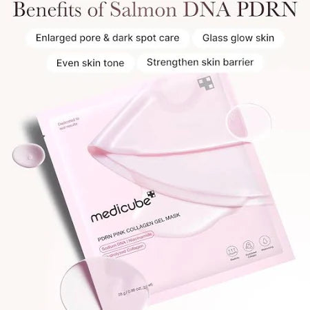 Medicube-Salmon DNA PDRN Pink Collagen Jelly Gel Mask (28g)