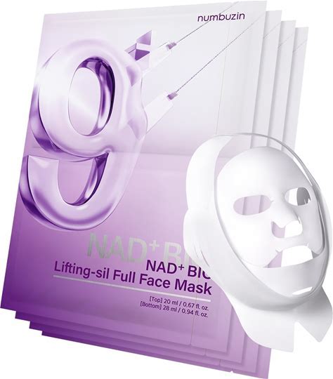 Numbuzin-Nad Bio Lifting-sil Full Face Mask