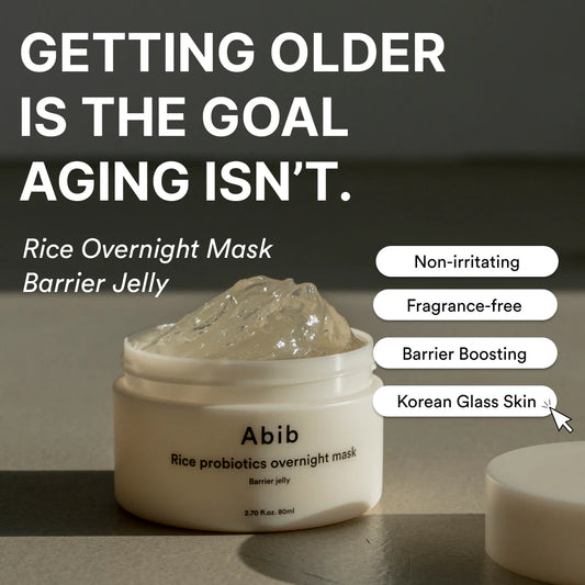 ABIB Rice Probiotics Overnight Mask Barrier Jelly (80ml/2.7oz)