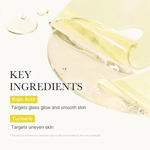 Medicube Kojic Acid Turmeric Brightening Gold Jelly Gel Mask