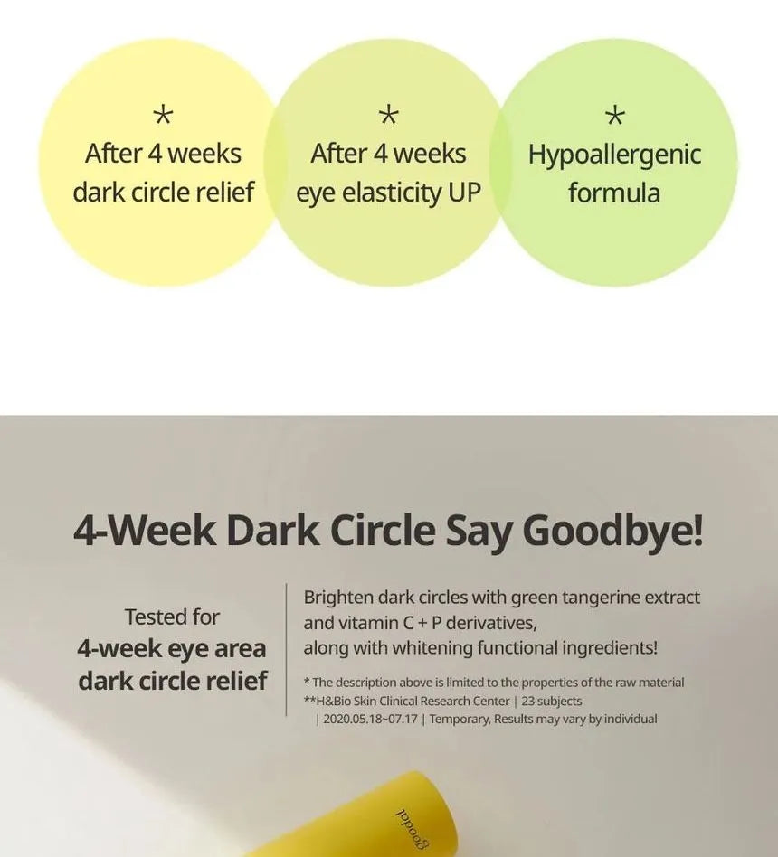 Goodal-Green Tangerine Vitamin C Dark Circle Eye Cream