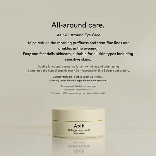 Abib Collagen Eye Patch Jericho Rose Jelly (60pcs-30 pairs)