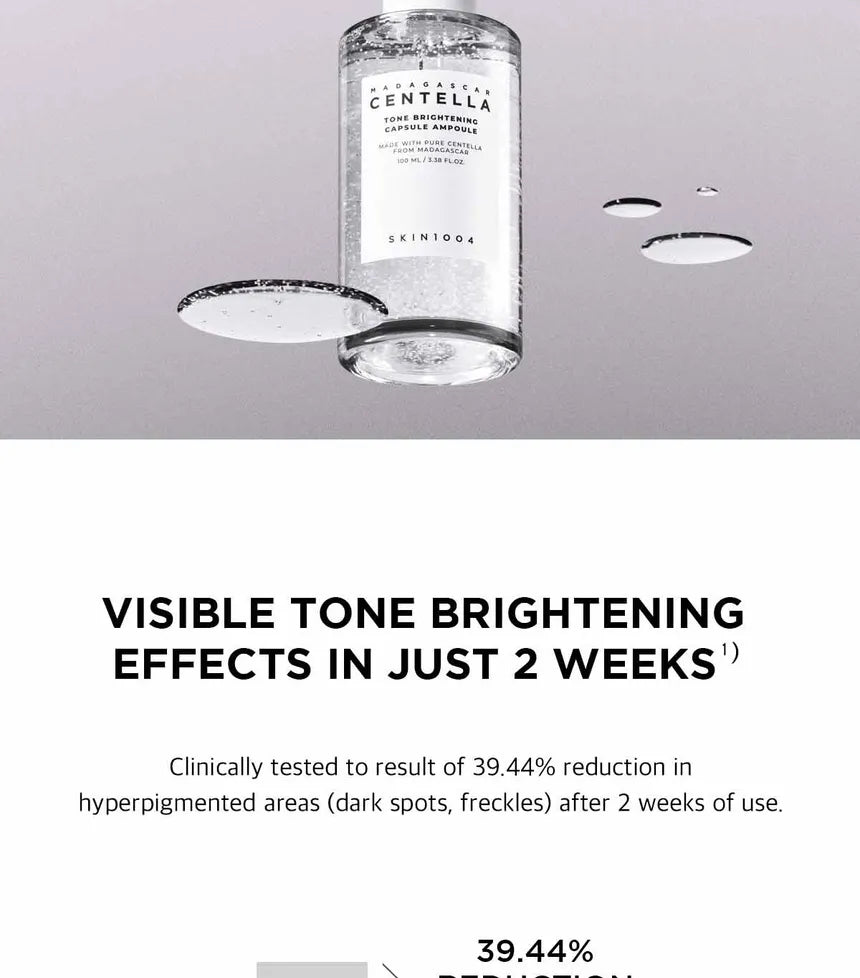 SKIN 1004-Madagascar Centella Tone Brightening  Capsule Ampoule Jumbo 100ml