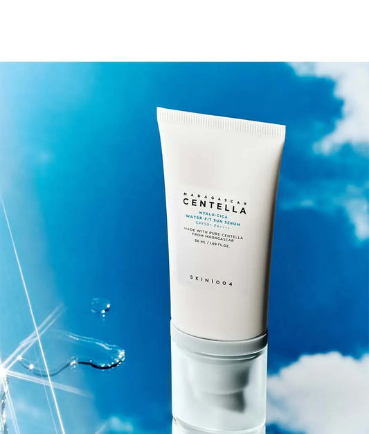 SKIN1004 - Madagascar Centella Hyalu-Cica Water-Fit Sun Serum SPF50+ PA++++ Twin Pack - 50ml*2ea