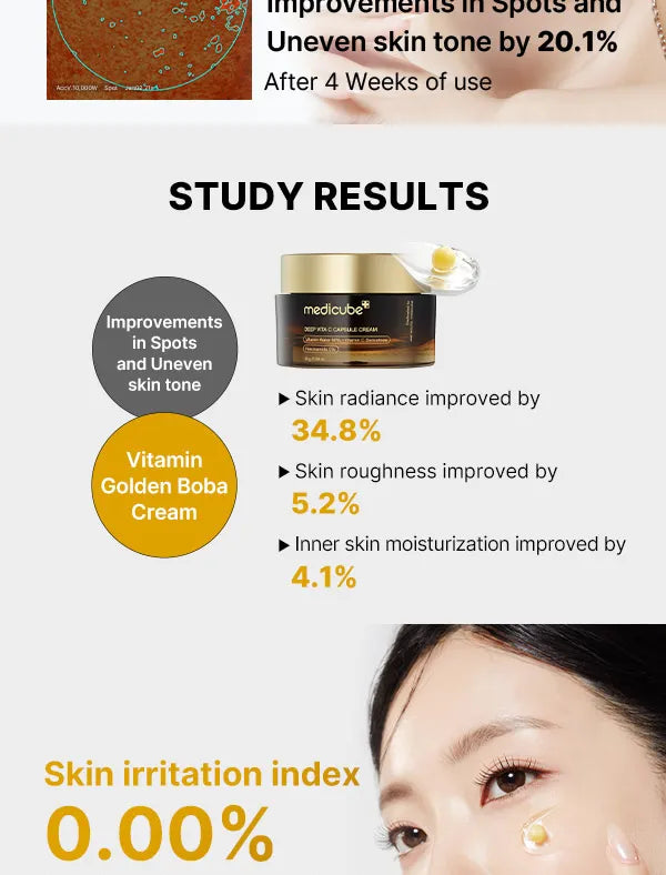 Medicube Deep Vitamin C Golden Capsule Face cream
