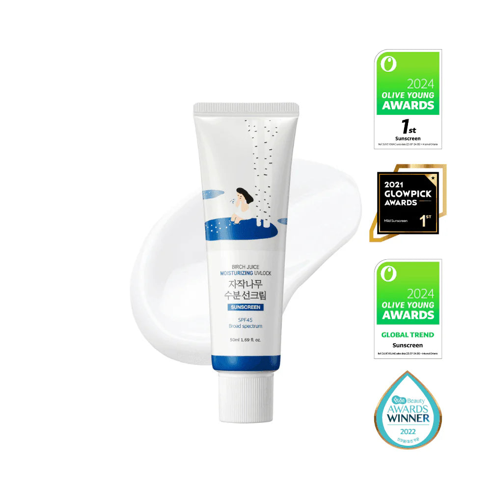 Round Lab Birch Juice Moisturizing UV Lock 1.69 Fl Oz SPF 45