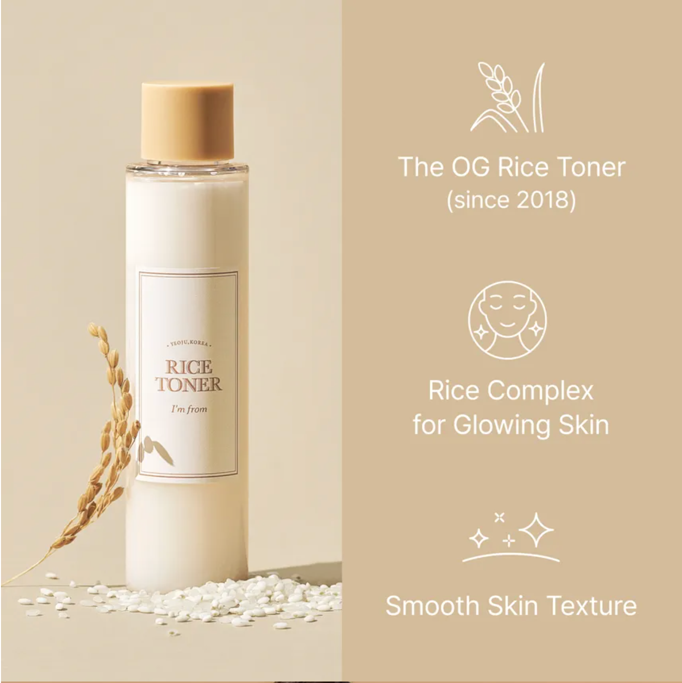 I'm from - Rice Toner Mini [30ml]