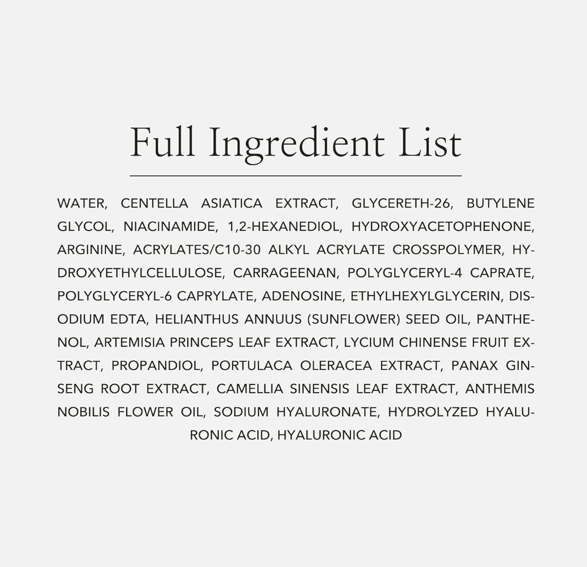 Centella Asiatica Calming Mask