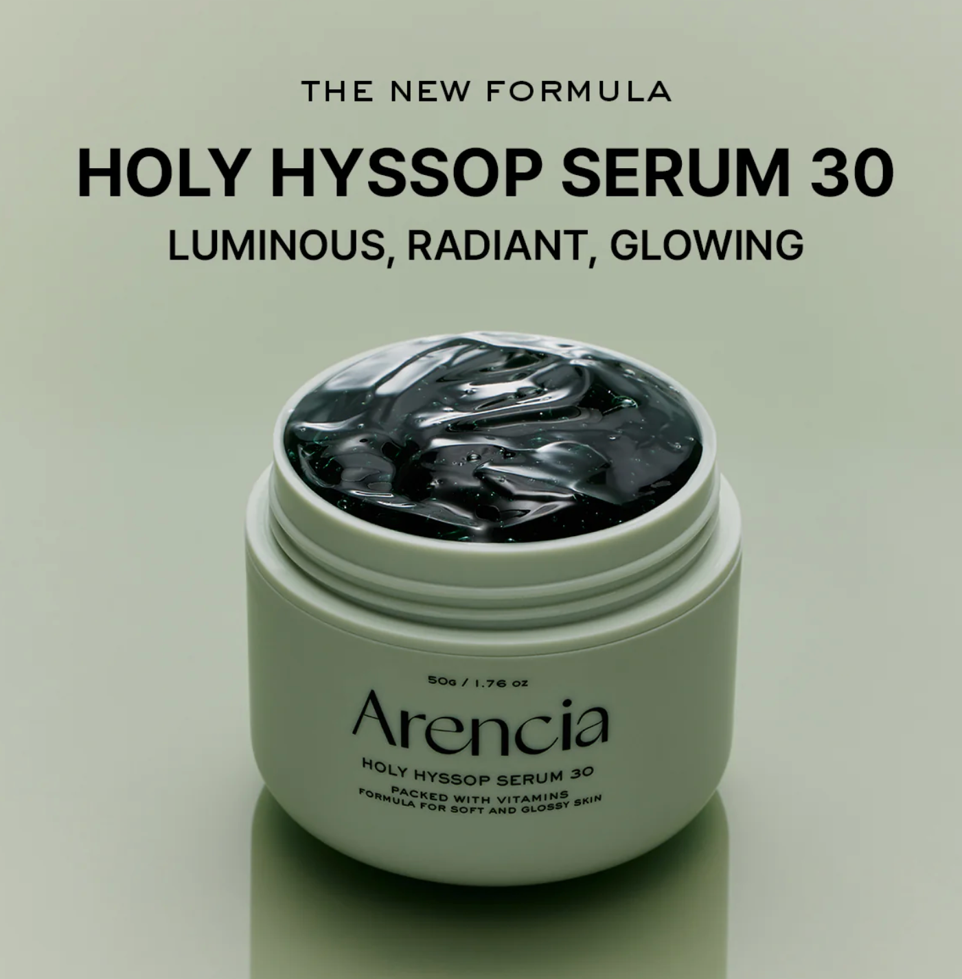 Arencia holy hyssop serum