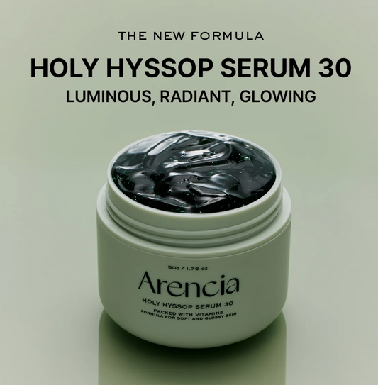 Arencia holy hyssop serum