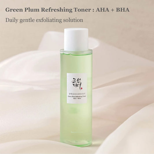 Beauty of Joseon Green Plum Refreshing Toner : AHA+BHA