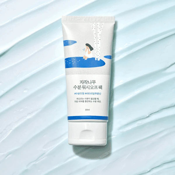 round lab Birch Juice moisturizing wash off pack