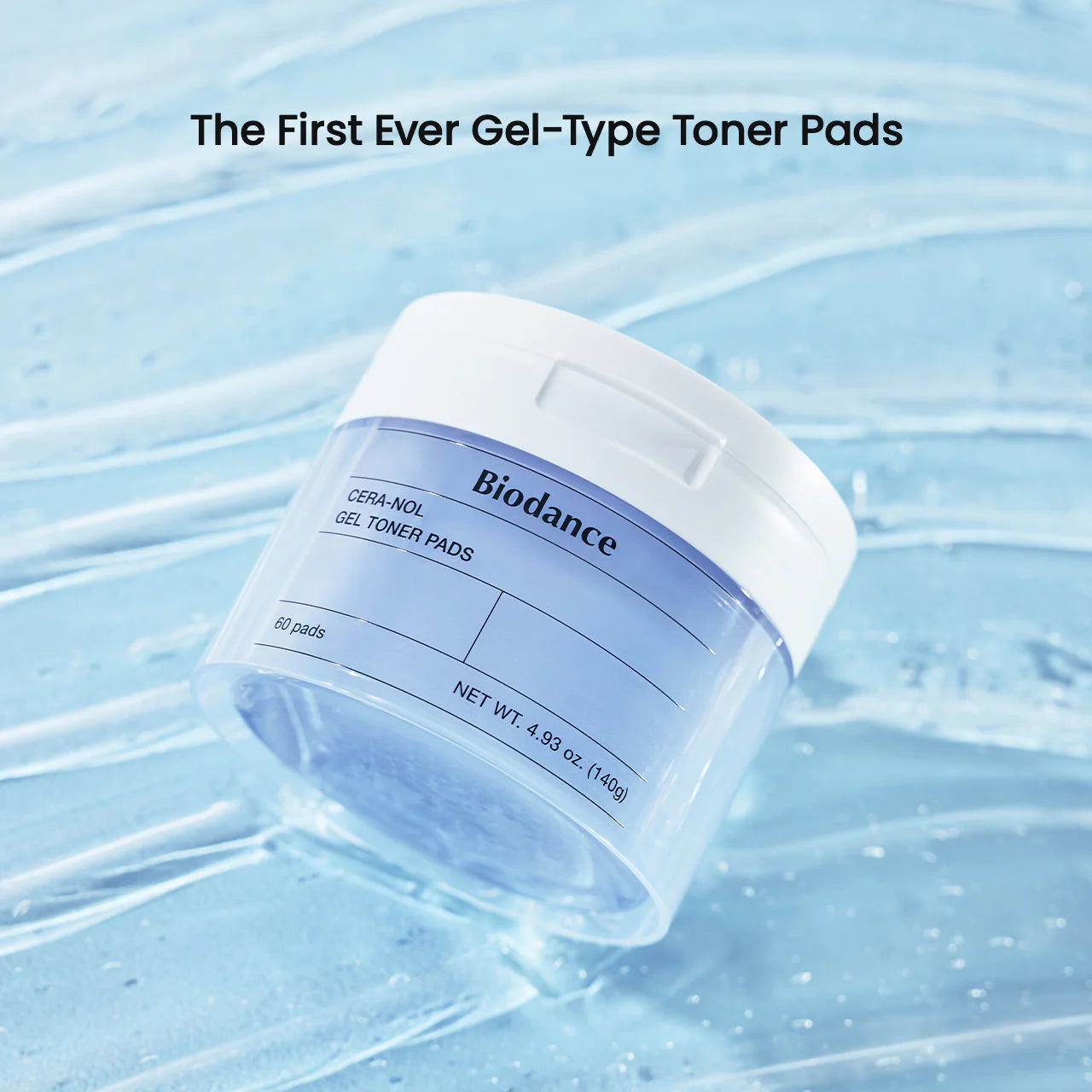 Biodance- Cera-NOL Gel Toner Pads 4.93 fl.oz.(140g)