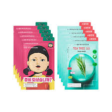 BringGreen Tea Tree Cica & Young Hee Fresh Mask
