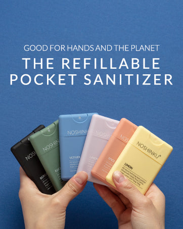 Noshinku Refillable Pocket Hand Sanitizer in Lavendula