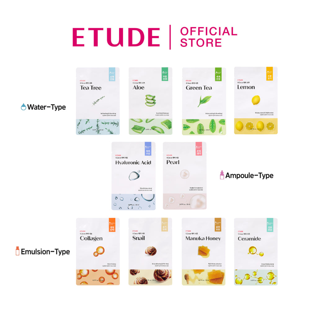 [Etude House] Therapy Air Mask 0.2 (1pc)